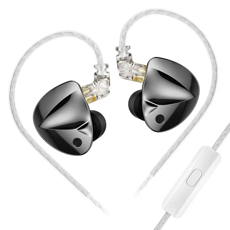 KZ D-Fi Earphones HIFI Bass Earbuds Monitor 4-Level Tuning Switch Headphone Sport Stereo Sound Noise Reduction Headset