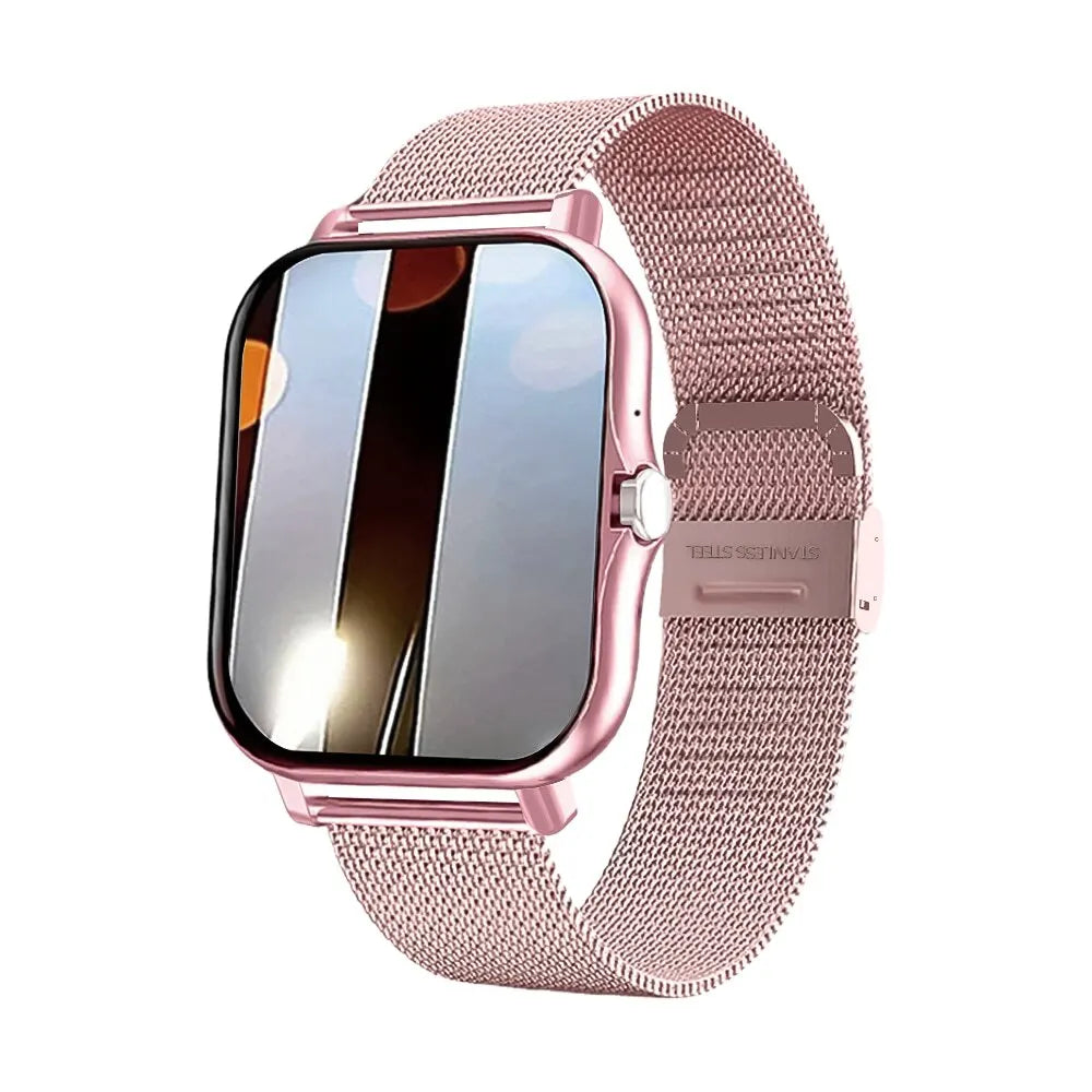 2024 Smartwatch with Information Notifications Sleep Monitoring Bluetooth Calling Sedentary Alerts and Ultra-Low Power Chip