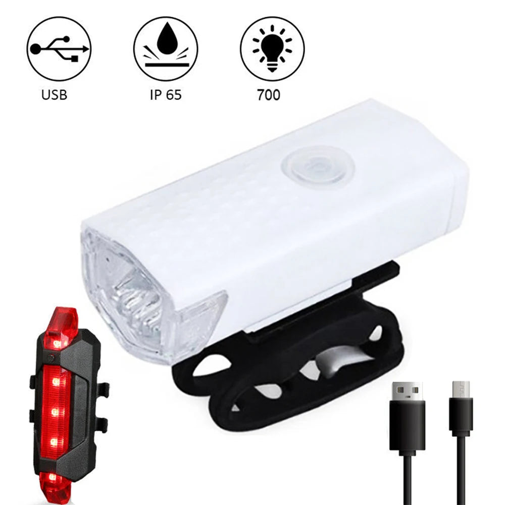 Bicycle Light Waterproof Rear Tail Light LED USB Style Rechargeable or Battery Style Bike Cycling Portable Light