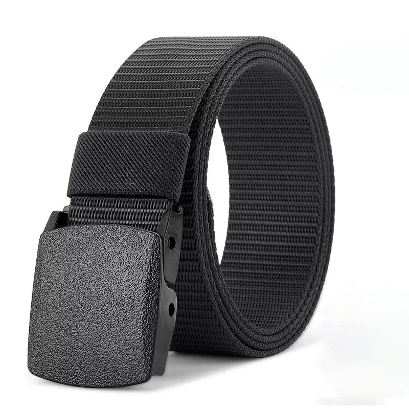 Automatic Buckle Nylon MEN'S Tactical Belts Men's Canvas Belts Premium Pants Belts Sports Belts Nylon Belts