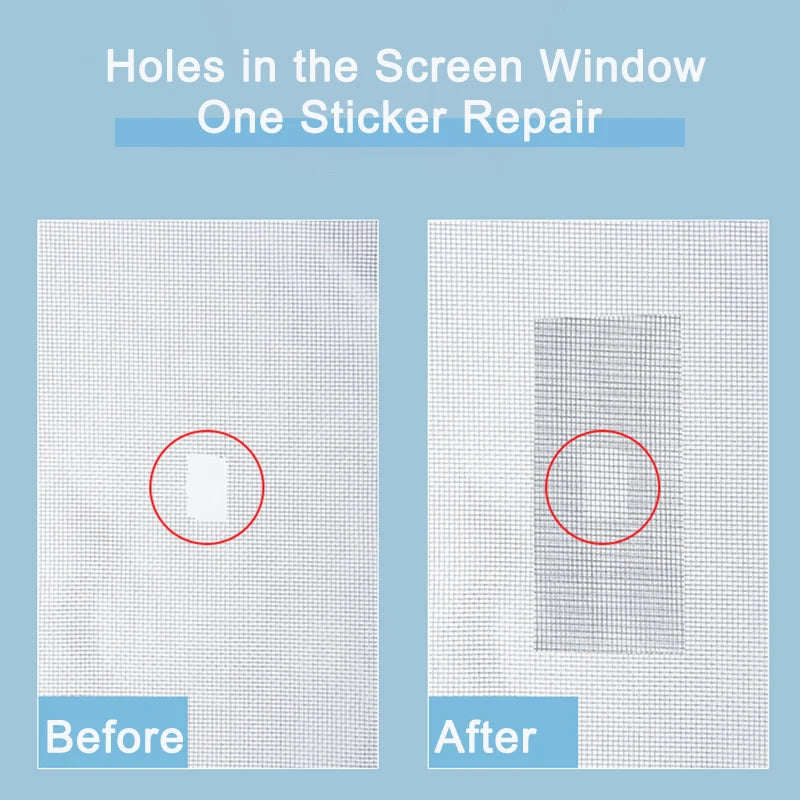 Self-adhesive Window Screen Mosquito Net Repair Tape Window Screen Mesh Sticker Anti-mosquito Window Door Repair Subsidy Tape