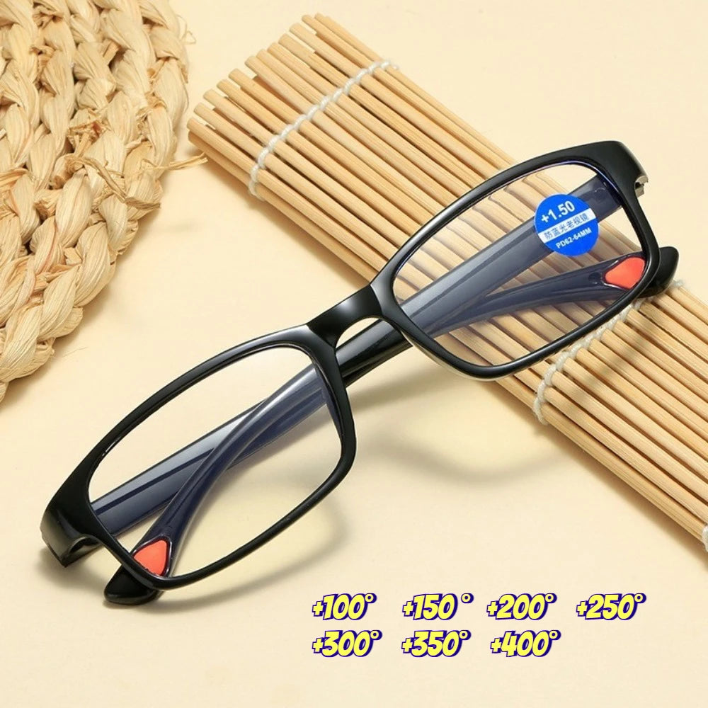 Reading Glasses Ultralight Anti Blue-Ray Light Presbyopic Glasses Hyperopia Eyewear Readers +1.0 1.5 2.0 2.5 3.5 4.0