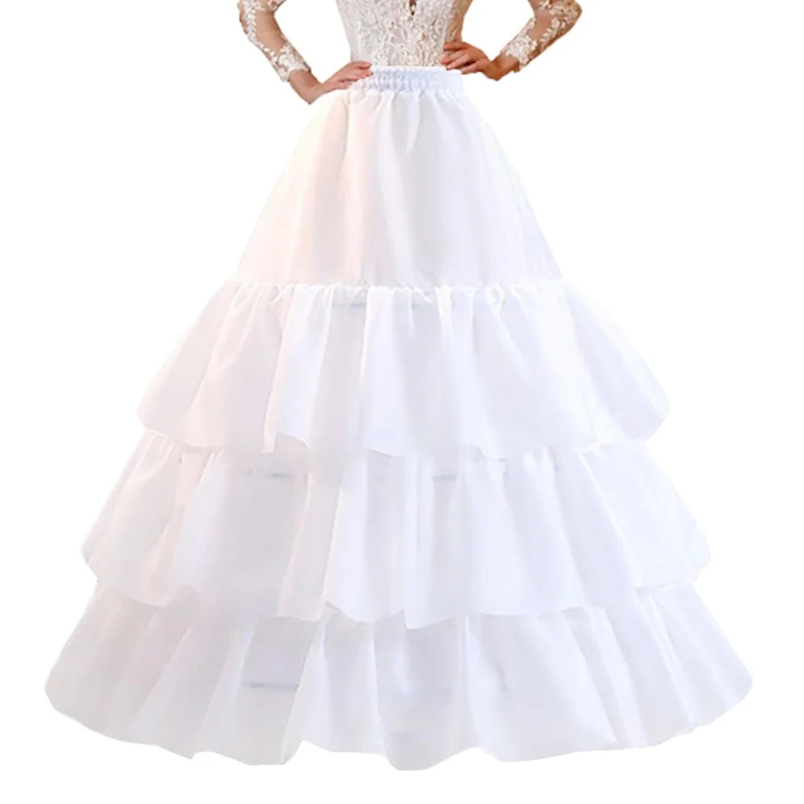 Bridal Wedding Petticoat Underskirt Ball Gown Crinoline Slip Underskirt Bridae Prom Dress Petticoats