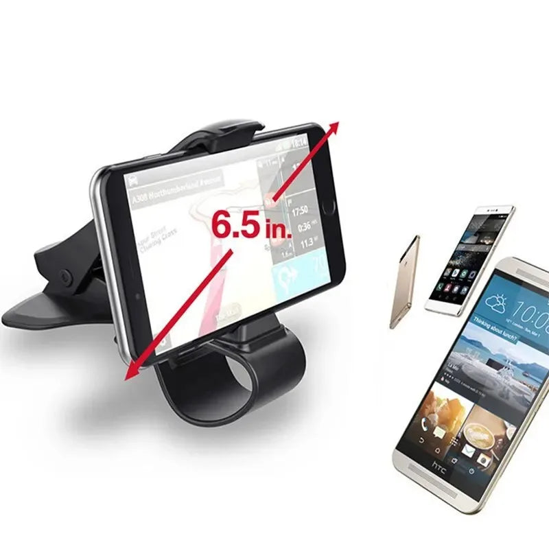 Universal Car Mobile Phone Holder Easy Clip Mount Stand Panel Multi-Functional Universal Dashboard GPS Navigation Bracket Holder