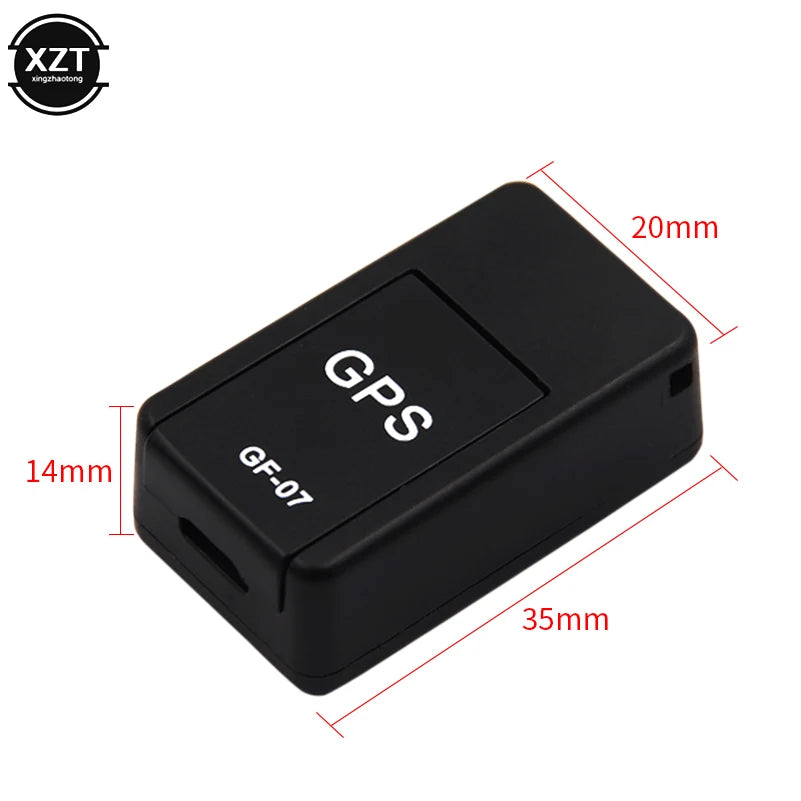 Mini GPS Car Tracker Real Time Tracking Mini GF-07 Anti-Theft Anti-lost Locator Strong Magnetic Mount SIM Message Positioner