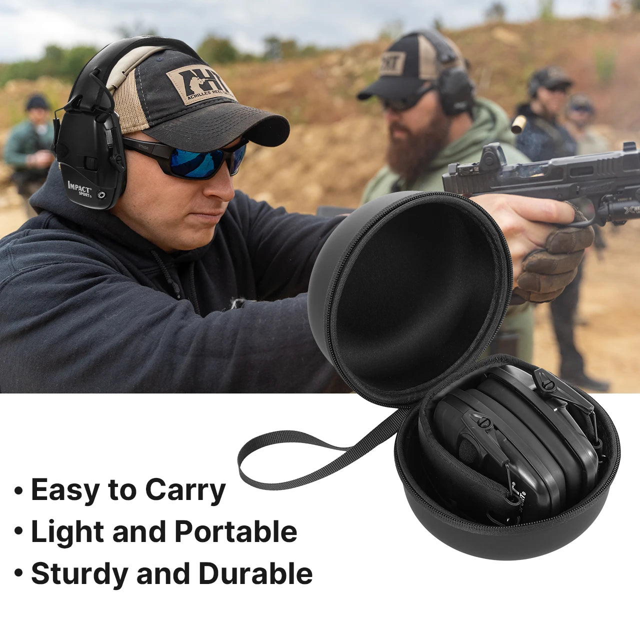 New Shooting Headset Headphones for Hearing Protection Ear Protect Noise Reduction Active Hunting Tactical Earmuff