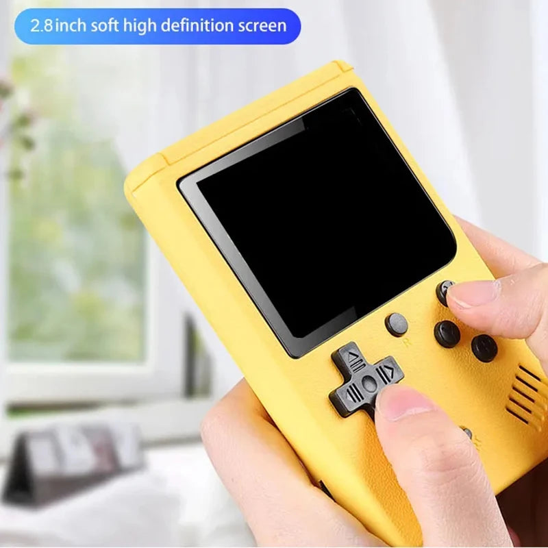 Retro Portable Mini Handheld Video Game Console 8 Bit 3.0 Inch Color LCD Kids Color Game Player Built in 500 Games