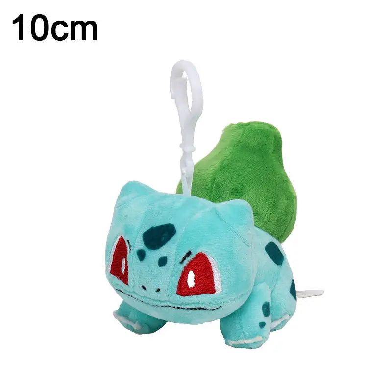 Clearance_Original Pokemon Plush Keychain Cartoon Toys Pikachu Charmander Psyduck Squirtle Snorlax Wobbuffet Doll Kids Kawai Toy