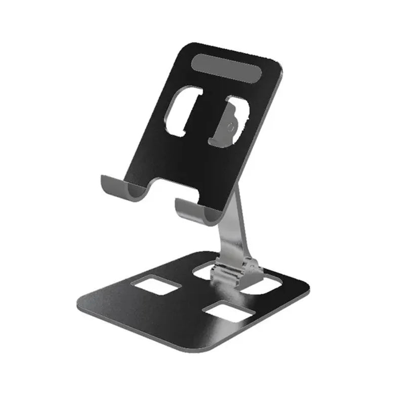 Universal Aluminum Alloy Portable Tablet Holder For iPad Adjustable Flexible Folding Lazy Desktop Live Mobile Phone Stand Mount