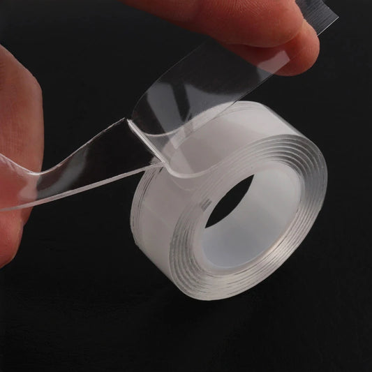 1m 2m 3m 5m Nano Tape Double Sided Tape Transparent Reusable Waterproof Adhesive Strong Tapes Cleanable Kitchen Bathroom Supplie