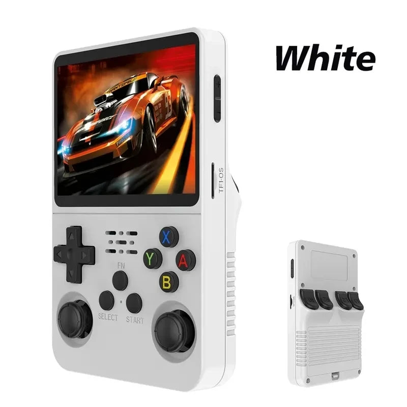 YYDZKJ Open Source R36S Retro Handheld Game Console Linux System 3.5 Inch IPS Screen Portable Pocket Video Player 64GB Game gift