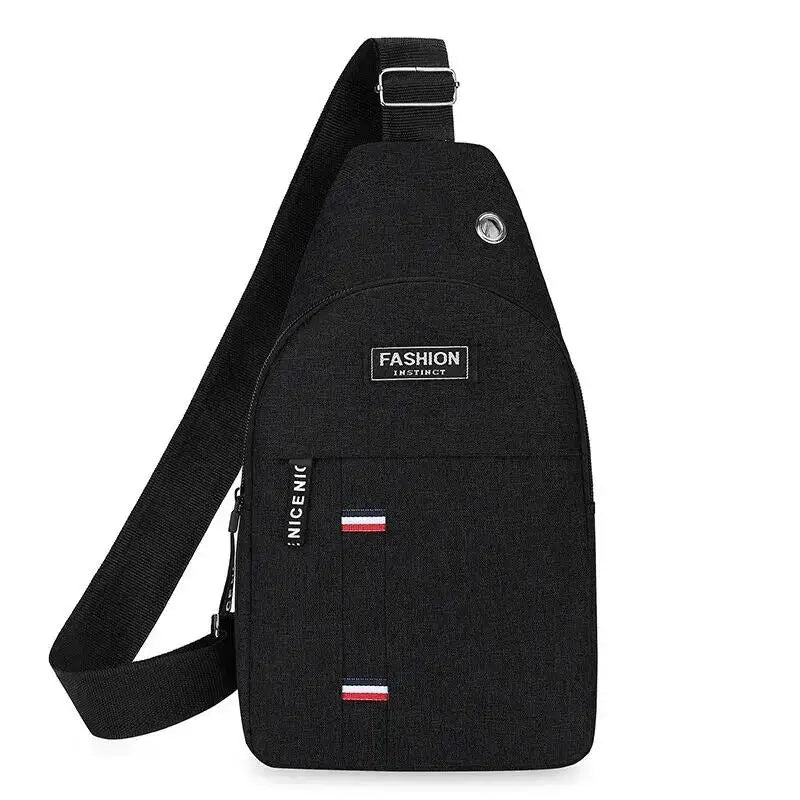 New Men Shoulder Bags Chest Bag Multifuncional Crossbody Bags Travel Sling Bag Men's Chest Bag Cross Body Chest Bag for Men Bag