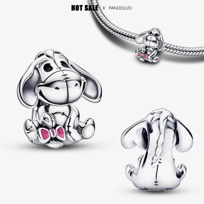 New in Disney Series Charm Beads Fits Pandora Original Charms Bracelet For Women 925 Silver Pendant Bead DIY Jewelry Hot Sale