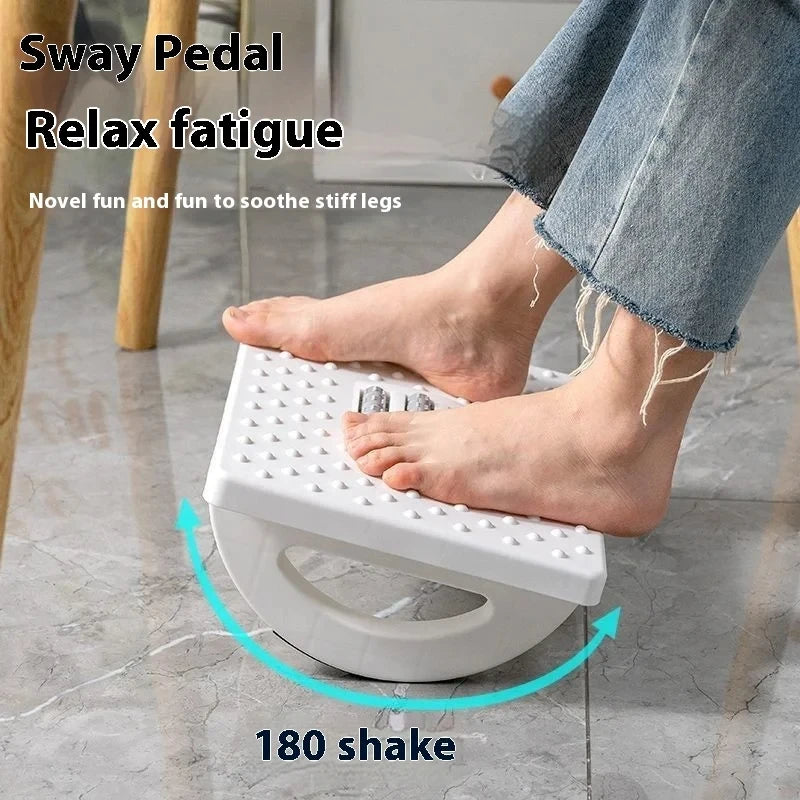 Premium version Portability Foot Rest Under Desk Footrest Ergonomic Foot Stool With Massage Rollers Foot Rest For Home Office