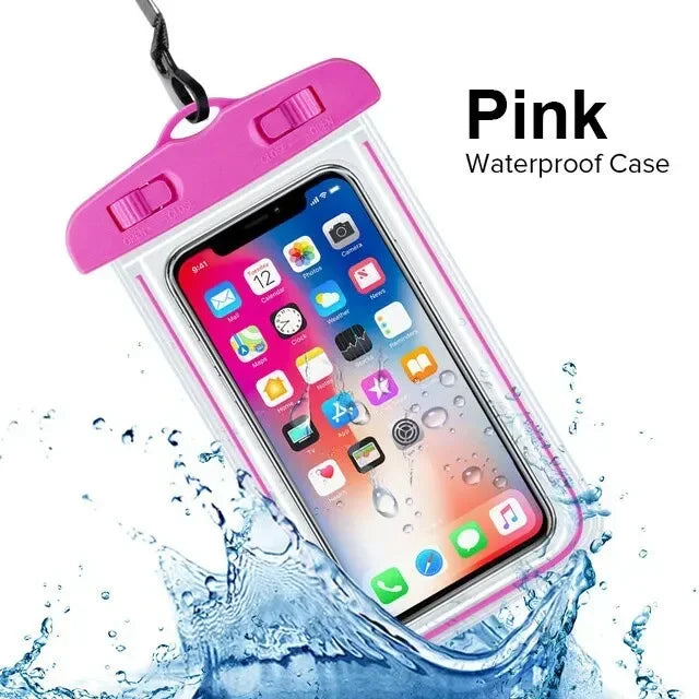 Waterproof Phone Case Swimming Water Proof Bag Universal Underwater Phone Protector Pouch PV Cover for iPhone 12 Pro Xs Max XR X