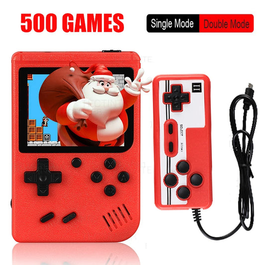 Portable Retro Mini Video Game Console 8-Bit Handheld Game Player Built-in 500 games AV Out Game Console Gameboy videojuego