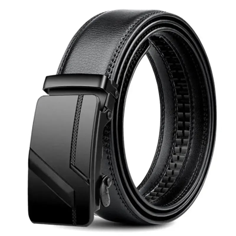 Fashion Business Men'S Belt Genuine Luxury Brand Belt Metal Buckle Belt High-Quality PU Leather Soft Belt With Cargo Pants Jeans