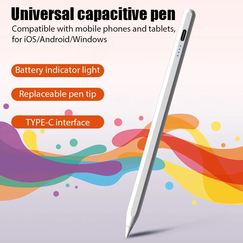 Universal Stylus Pen For Android IOS Windows Capacitive Screen Touch Pen For iPad Apple Pencil For Huawei Xiaomi Tablet Pen