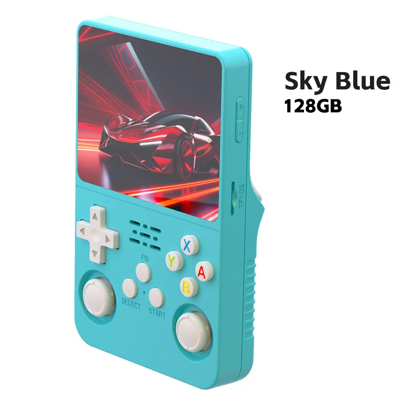 R36S Retro Handheld Video Game Console Linux System 3.5-inch IPS Screen Mini Portable Handheld Video Player 64GB 15000 Games