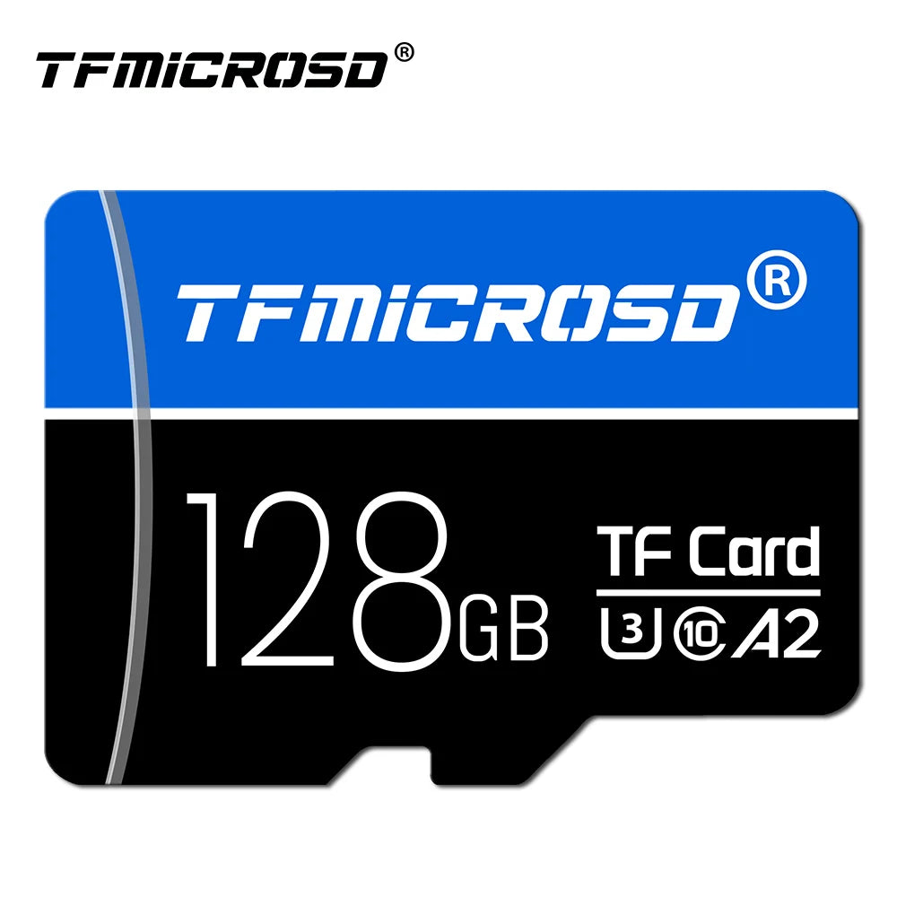 TFMicroSD Memory Card 64GB 128GB 256GB U3 C10 Mini SD/TF cartão de memória 32GB U1 For Phones Nintendo Switch Games Camera 4K TV