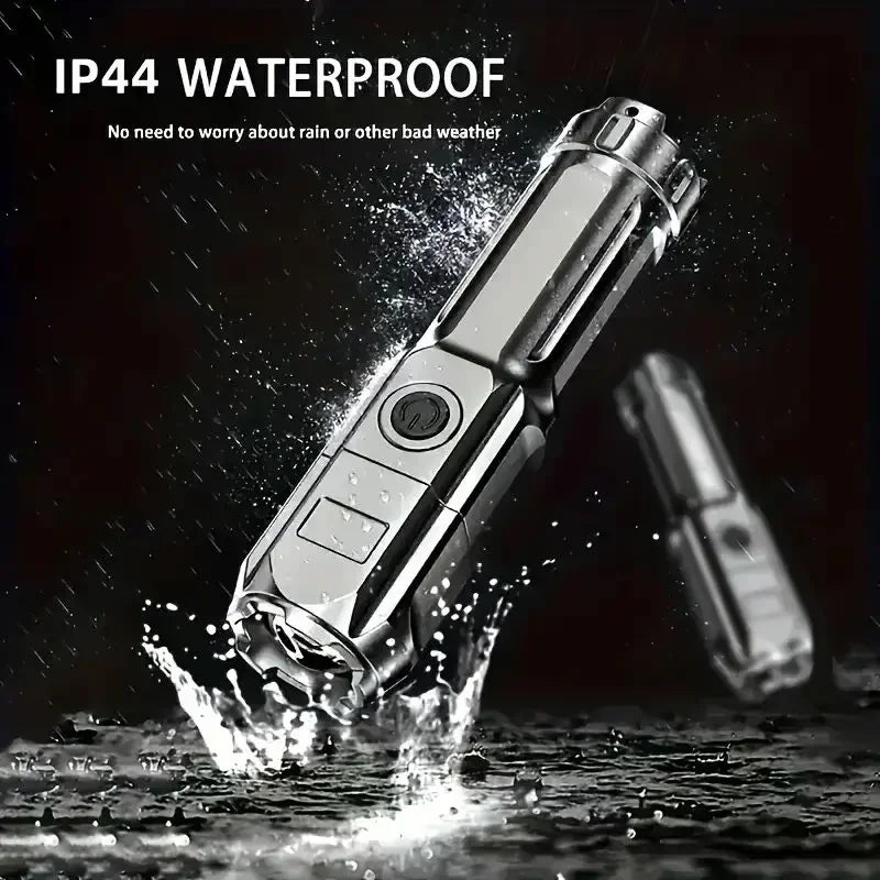 Powerful LED Flashlight Rechargeable USB 18650 Waterproof Zoom Fishing Hunting Camping 100,000 Lumens Tactical Flashlight LED FL