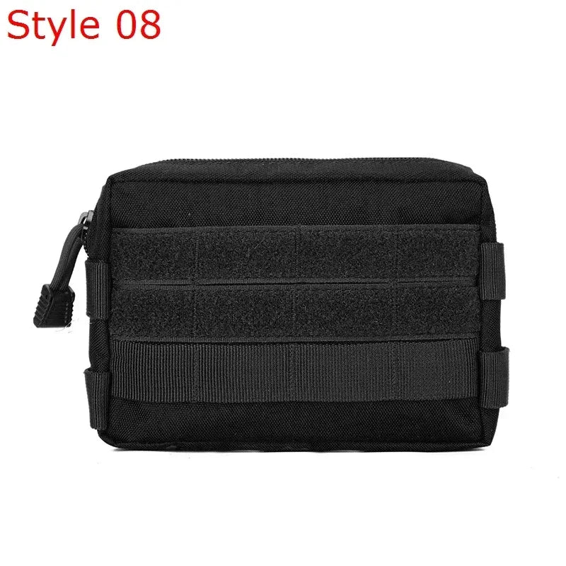 Molle waist bag, men's mobile phone bag, camping EDC bag