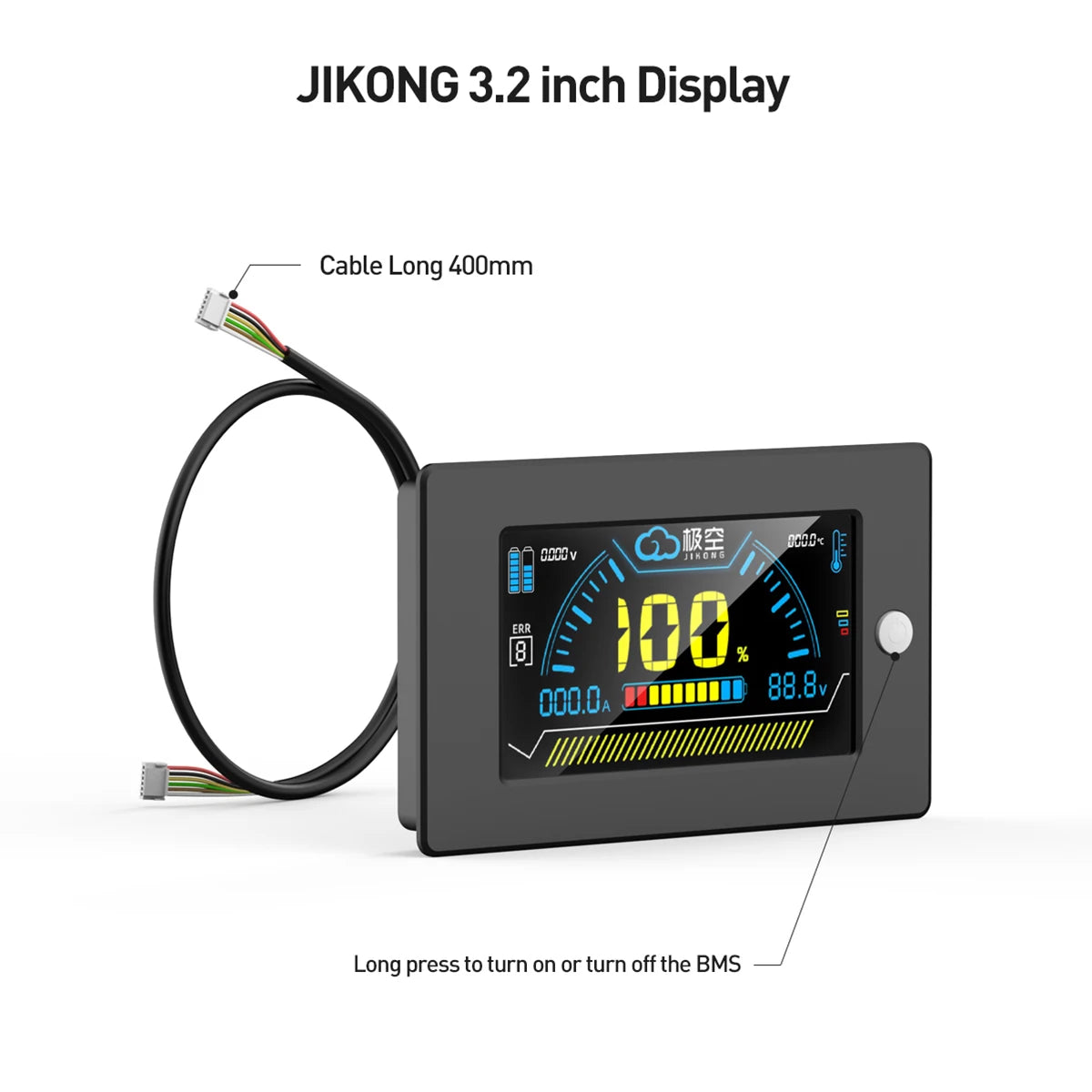 JIKONG BMS 3.2 inch Screen Display for JIKONG all BMS