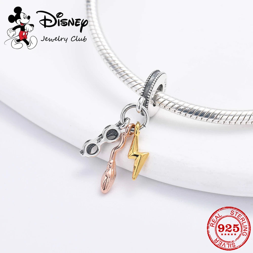 Disney Minnie Mouse Rocket Raccoon Charms Pendant Fit Pandora Charms Silver 925 Original Bracelet Beads Charm for Jewelry Gift