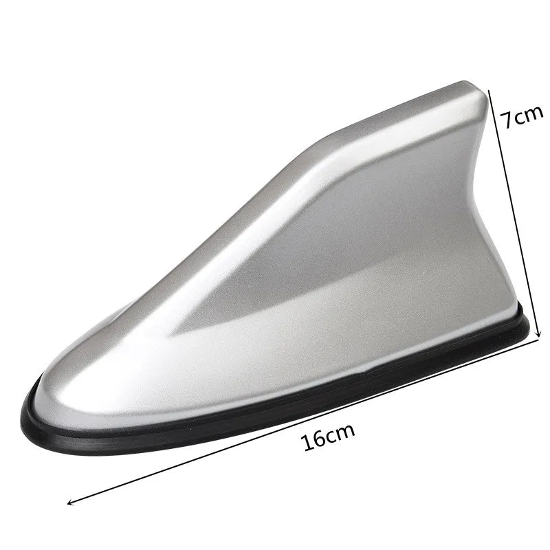 Car Shark Fin Antenna Cover Base Replacement Radio Signal Aerials Roof Exterior Accessories Decoration