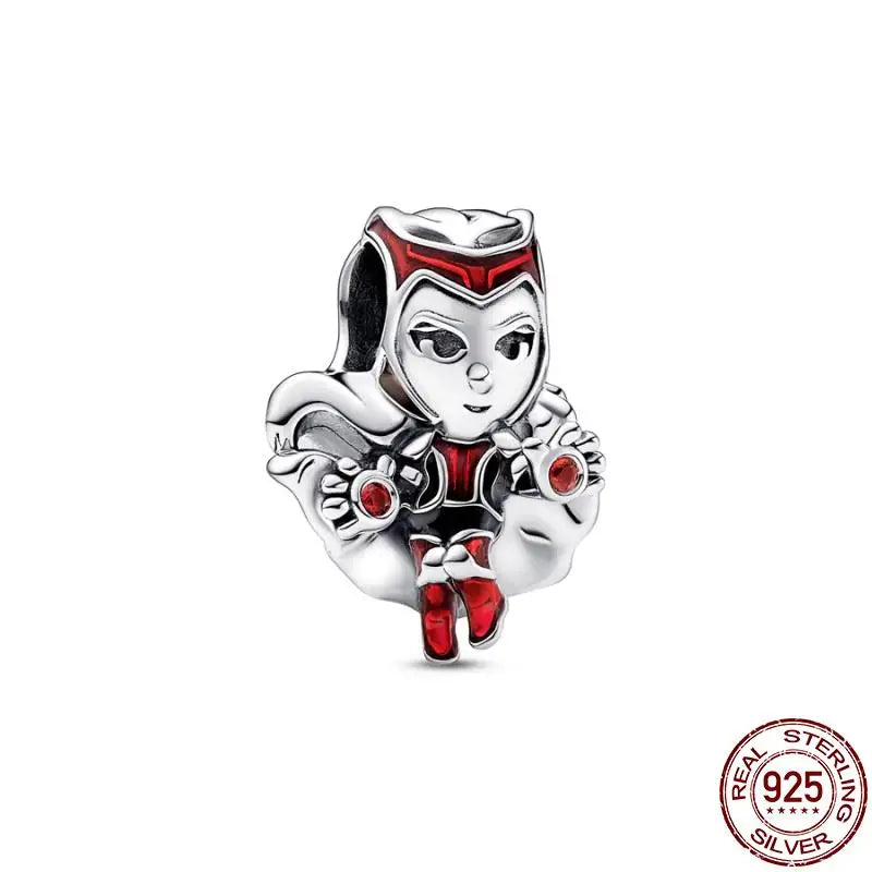 New Charm plata de ley 925 Silver Disney Star Warsries Mandalorian Helmet Charm Bead Fit Original brand bracelet Birthday Gift