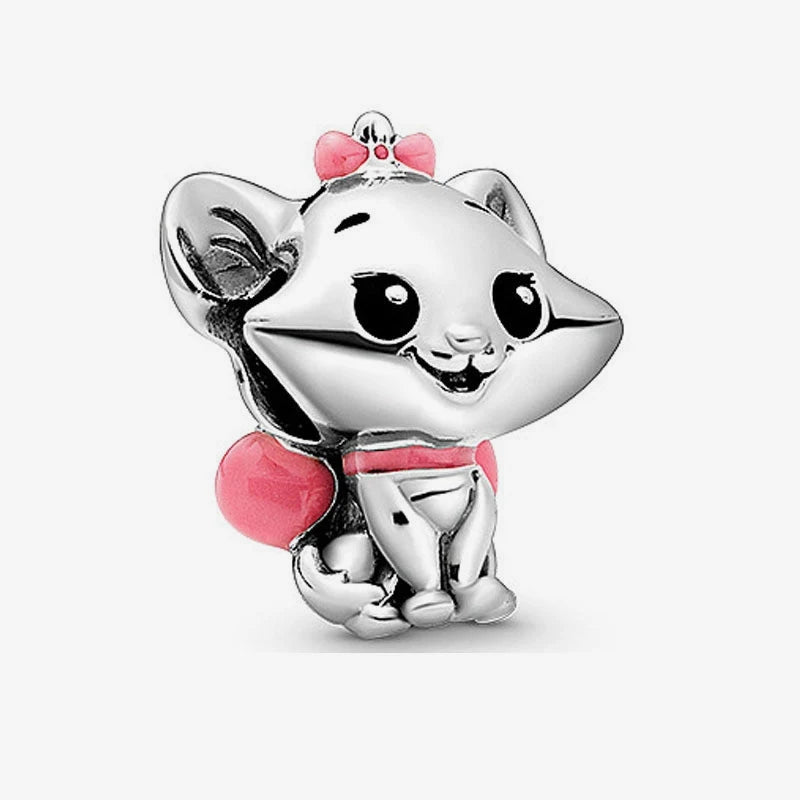 New in Disney Series Charm Beads Fits Pandora Original Charms Bracelet For Women 925 Silver Pendant Bead DIY Jewelry Hot Sale