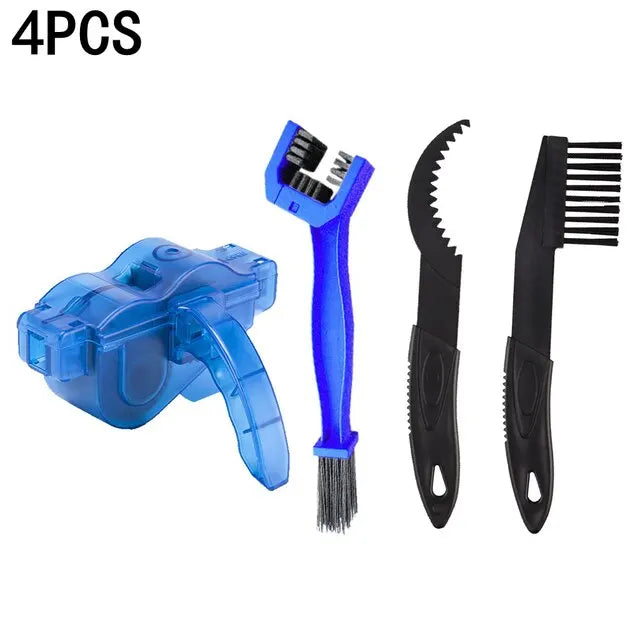 Bicycle Chain Clean Brush Cleaner Bicycle Chains Gear Grunge Brush Cleaner Bike Wash Tool Set Bicycle Repair Tools