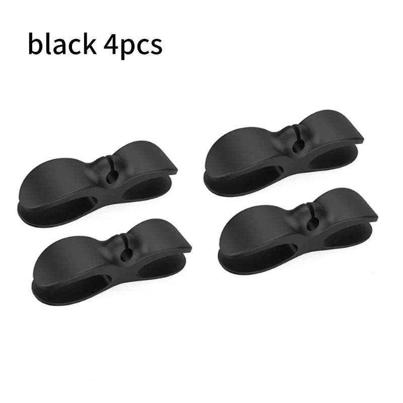 3-6pcs Cord Winder Organizer for Kitchen Appliance Cord Wrapper Cable Management Clip Holder for Air Fryer Coffee Machine Fixer