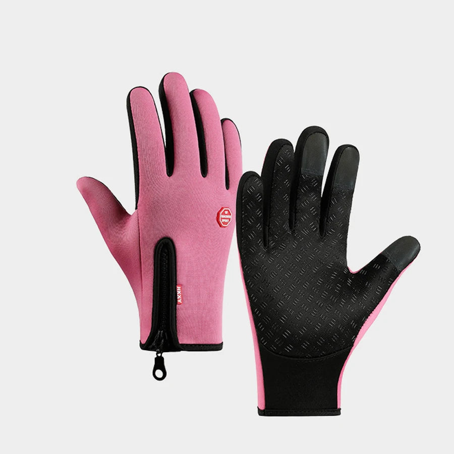 Winter Men's And Women's Warm Gloves, Waterproof And Skin Friendly Touch Screen, Suitable For Cycling And Skiing