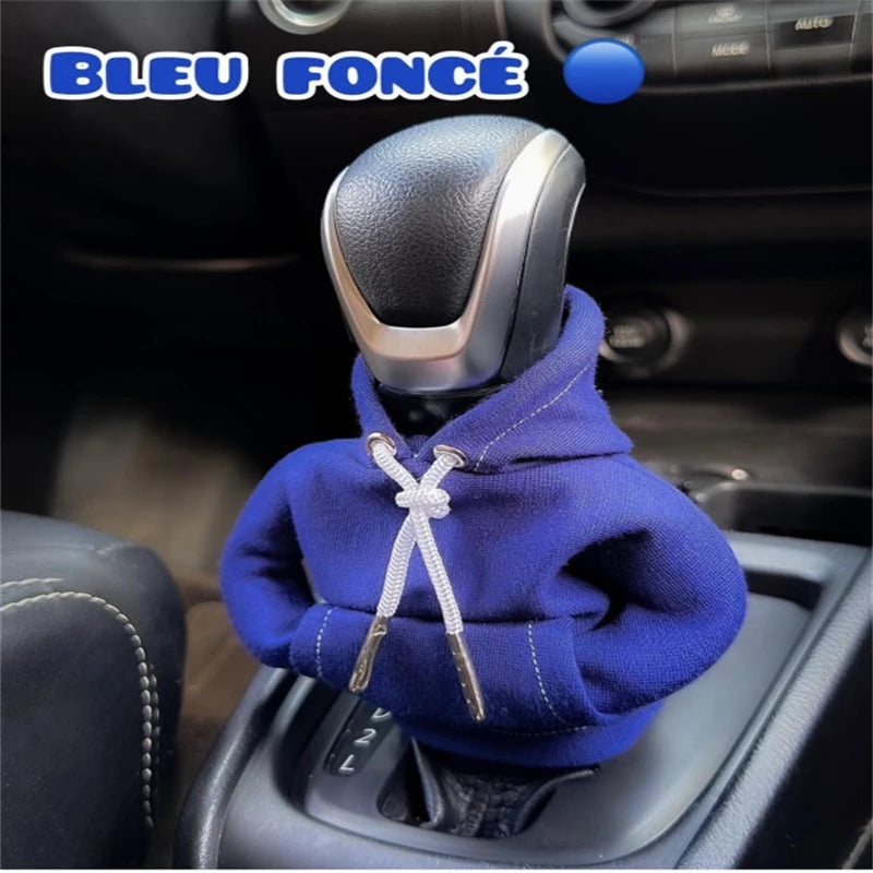 Gear Shift Mini Hoodie Cover Shift Cover Gear Handle Decoration Fits Manual Automatic Universal Car Shift Lever Interior Decor