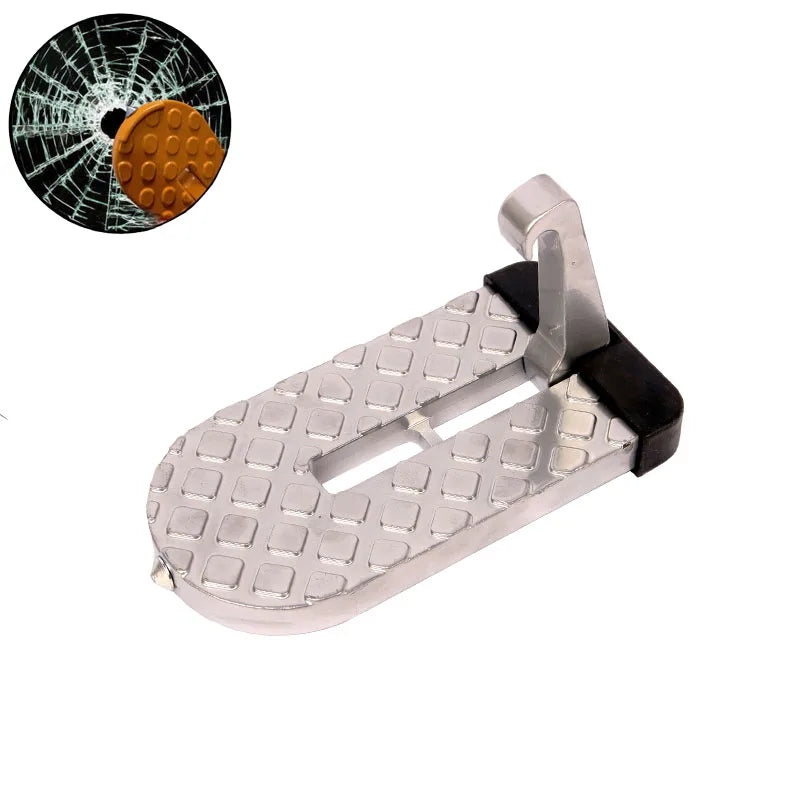 Foldable Car Roof Rack Step Car Door Step Multifunction Universal Latch Hook Foot Pedal Aluminium Alloy Safety car accessories