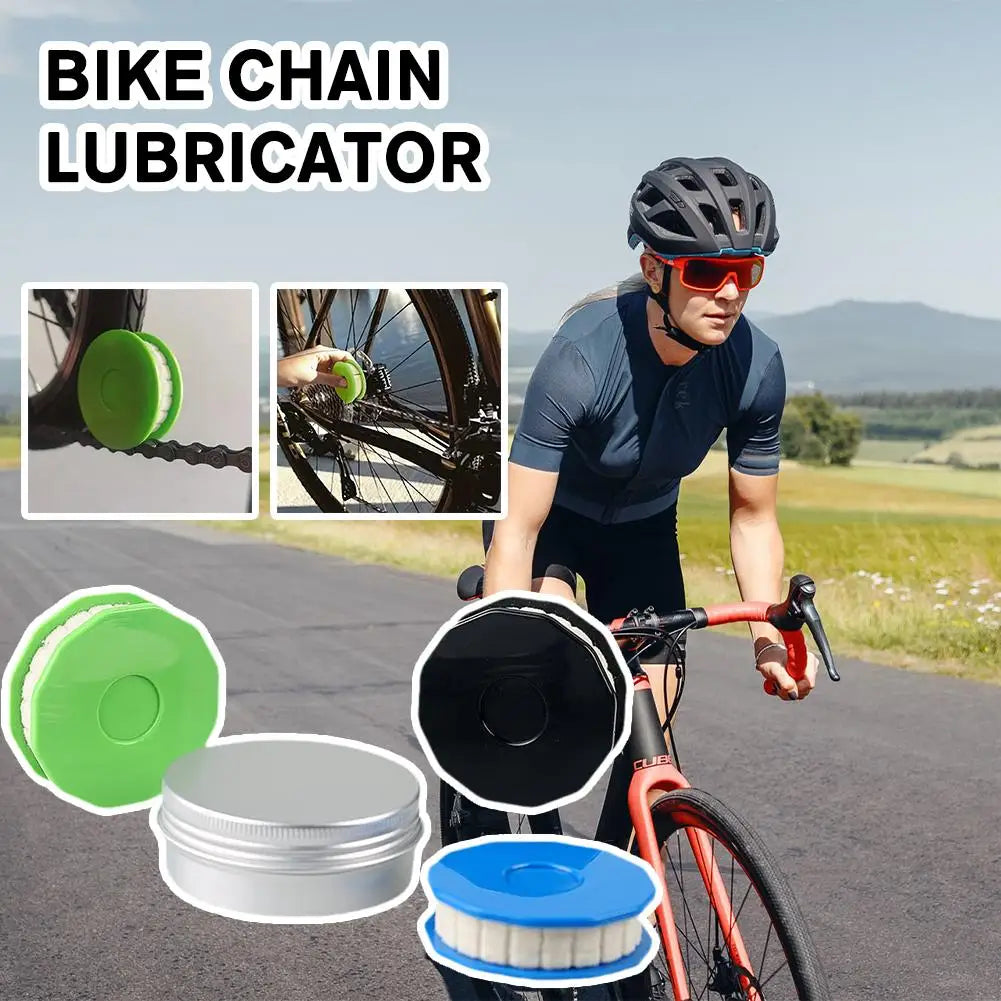 1PCS Bicycle Chain Lubricator Bike Chains Oil Roller Cleaning Bicycle Maintenance Tool Portable Bike Cycling Accessories