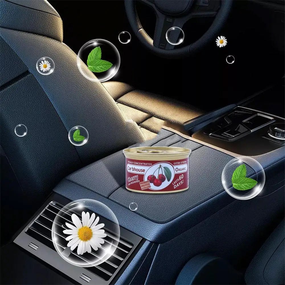 Car Supplies Canned Wood Blocks Air Freshener Scent Organic Cans Odor Eliminator Essential Long-Lasting For Closet Bathroom