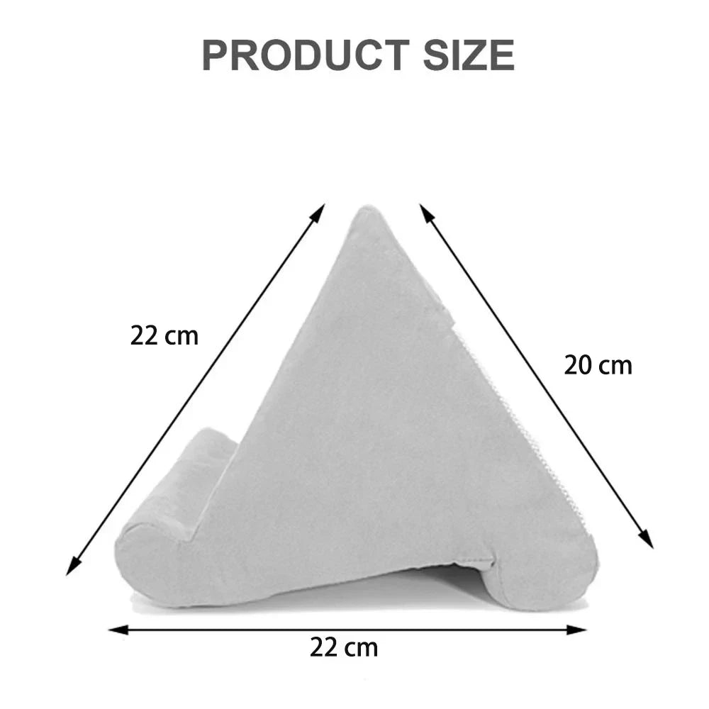 Sponge Pillow Tablet Holder for IPad Samsung Huawei Xiaomi Tablet Holder Mobile Phone Support Pillow Multi-angle Reading Stand