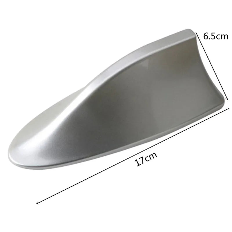 Car Shark Fin Antenna Cover Base Replacement Radio Signal Aerials Roof Exterior Accessories Decoration