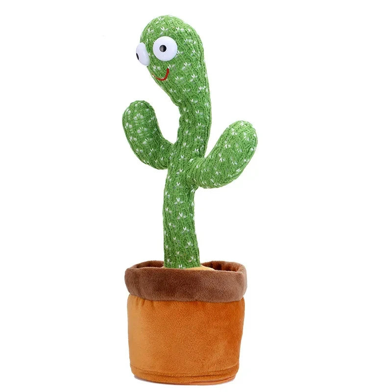 1pc Dancing Cactus Toy,Repeat Talking ,Song Speaker Wriggle Dancing Sing Talk, Plushie Stuffed ,Interaction and Decoration