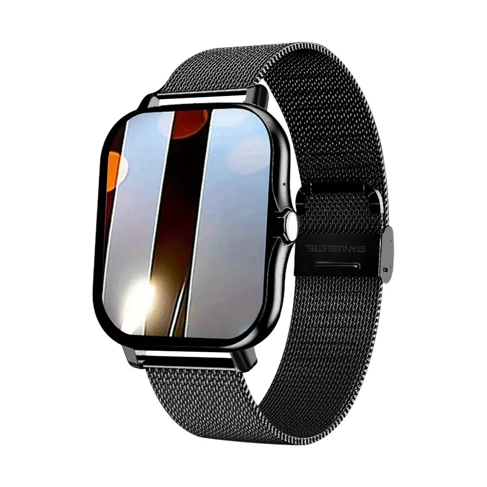 2024 Smartwatch with Information Notifications Sleep Monitoring Bluetooth Calling Sedentary Alerts and Ultra-Low Power Chip