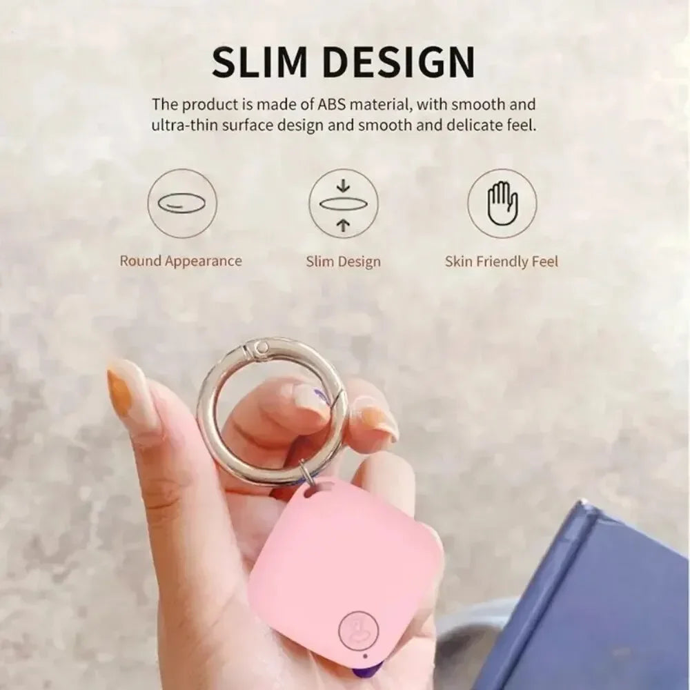 Clearance_Mini Bluetooth 5.0 Tracker AntiLost Device Round Pet Kids Bag Wallet Tracking Smart Finder Locator gps tracker  wirele