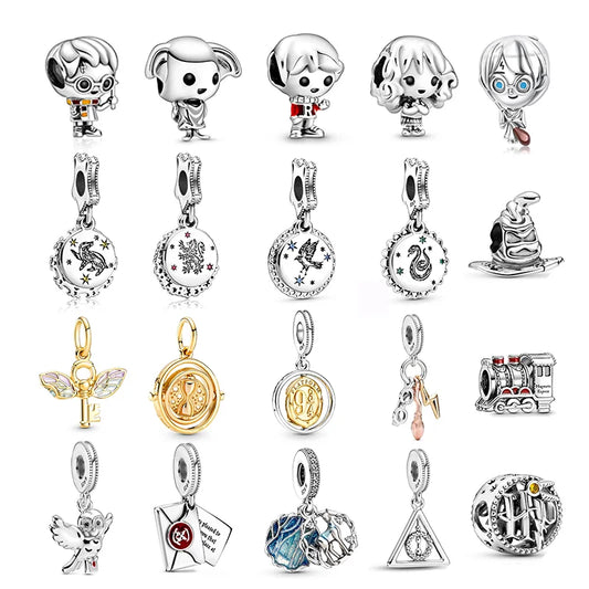 New Game of Thrones Charm Beads Fit Charm Pandora Harry Potter Bracelet 925 Silver Disney Charm Marvel Pendant Jewelry