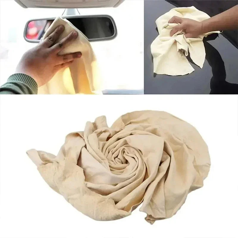 Double Layered Suede Car Towel Suede Car Towel Car Beauty Towel Thickened Absorbent Household Car Wash Scratch Free Wiping