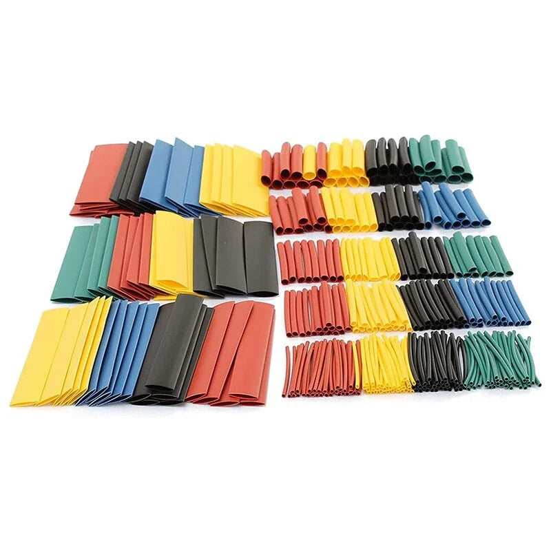 328 Pcs Heat Shrinkable Tube Insulation Environmental Protection Heat Shrinkable Combination Sleeving Electrical Cable Sleeving