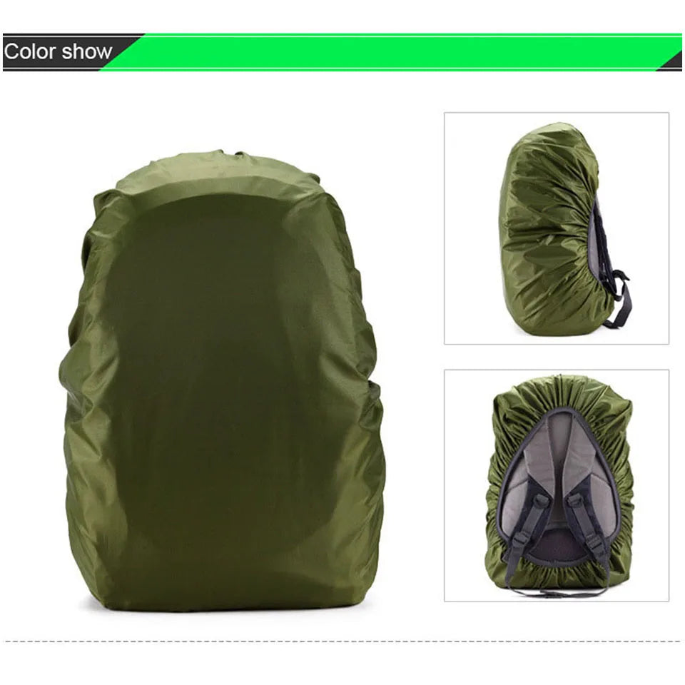 KoKossi 20-80L Lightweight Nylon Water Resistant Waterproof Backpack Outdoor Camping Hiking Travel Cycling Rain Cover Dust Cover