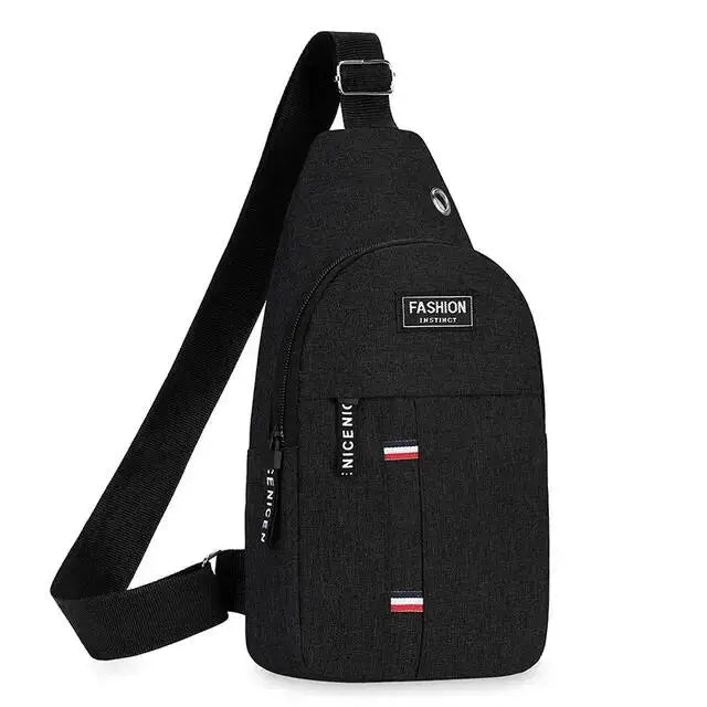 New Men Shoulder Bags Chest Bag Multifuncional Crossbody Bags Travel Sling Bag Men's Chest Bag Cross Body Chest Bag for Men Bag